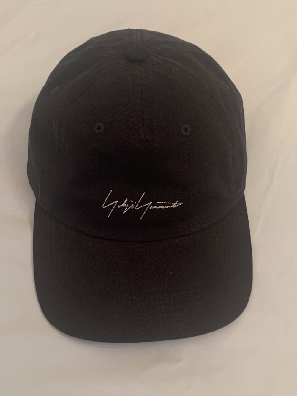 YOHJI YAMAMOTO Black Y-3 KURO Dad Cap
